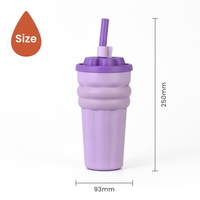 Nouvelle tasse de voyage isotherme à double paroi en acier inoxydable 304, anti-fuite, avec couvercle à fleurs en relief 3D et paille