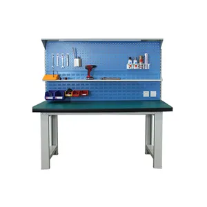 Electronic Workbench OEM&ODM Heavy Duty Workbench Lab Aluminum Frame ESD Table Antistatic Desk