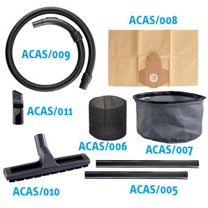 Ensemble d'accessoires pour aspirateur Fervi A025 30L, pièces en plastique pour usage en atelier - Product Image 1