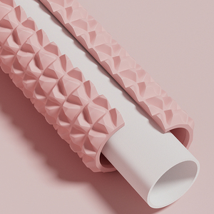 Rouleau de Massage Personnalisable Longueur 45cm Rouleau de Forme de Yoga Rouleaux en Mousse pour Colonne de Massage de Yoga - Product Image 4