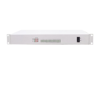 Convertisseur Téléphonique vers Fibre Optique Hongda SJ MUX30AE-B 30 Ports Voix FXS/FXO avec Protection 2*1+1, Multiplexeur PCM Réseau E1 4Eth