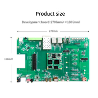 Scheda di Sviluppo MiLianKe AI+FPGA Anlogic PH1A90 + Rockchip RK3576 Domestica Eterogenea MLK-AFH03