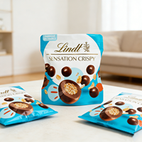 Sacs d'emballage alimentaire imprimés OEM ODM, pochettes verticales refermables avec fermeture éclair de qualité alimentaire pour snacks, café et thé