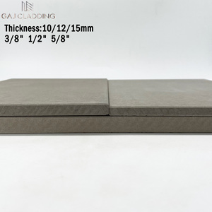 Vente en gros d'usine, panneaux muraux extérieurs en fibrociment légers, résistants au feu, haute résistance, 12 mm, 15 mm - Product Image 1