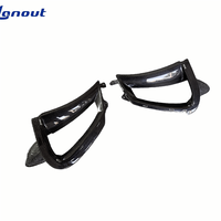 Rejillas de Ventilación Delanteras de Fibra de Carbono Seca de Alta Calidad para Mclaren 720s, Cubierta de Ventilación Lateral Mejorada, Kit de Carrocería