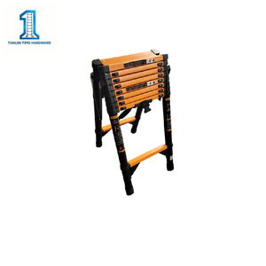 <span class=keywords><strong>Escalera</strong></span> Plegable <span class=keywords><strong>de</strong></span> Acero al Carbono con Diseño Industrial, Longitud <span class=keywords><strong>de</strong></span> 3.5m+3.5m <span class=keywords><strong>para</strong></span> Uso Doméstico y en Construcción - Product Image 2