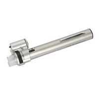High Magnification Mini Magnifying Glass with LED Magnifier for Jewelry Identification 100X Pen Type Pocket Microscope