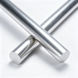 Barra Redonda de Aluminio Pulido 6063 T5 con Acabado Espejo, Diámetro de 8 mm, 12 mm, 18 mm, Barra de Aleación Sólida para Equipos de Exhibición y Muebles - Product Image 1