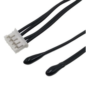 Conector Epóxi para Sensores NTC 10k 2% 3950 2651 26 AWG com Cabo JST PH de 2mm Passo 4 Pinos - Product Image 4