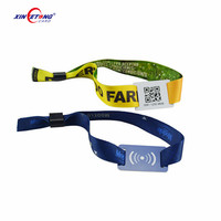 Bracelet tissé RFID avec puce NFC UTL C/EV1 pour hôtels