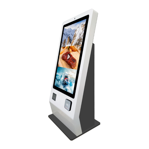 Genevinon 24" Desktop Vending <b>Machine</b> Food <b>Coffee</b> Automatic <b>Touch</b> <b>Screen</b> Wifi QR Code Kiosk Self Service Ordering SDK - Product Image 1