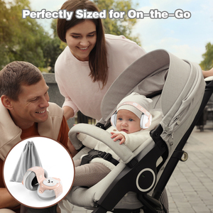 Orejeras Antiruido para Niños, Bebés e Infantes, Orejeras de Seguridad de 25db, Diadema Insonorizante, Protección Auditiva para Dormir - Product Image 6