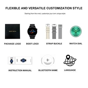 Đồng hồ thông minh VP29 Ce Fc Rohs dành cho nữ, chống nước, màn hình cảm ứng, hỗ trợ SIM, giá tại Pakistan và dây đeo. - Product Image 4