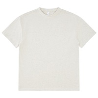Zomerlancering 2025 Premium 300gsm Heavyweight T-shirt met afgevallen schouderlijn, stijlvol en comfortabel
