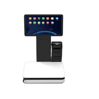 Balance intelligente avec écran tactile LED, capacité de 15 kg, vérificateur de poids, imprimante d'étiquettes à code-barres pour supermarché, OEM ODM pris en charge