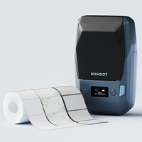 Niimbot M2 Smart Mini Portabel Multifungsi, perlengkapan lemari distribusi luar ruangan pelat nama Printer Label identifikasi
