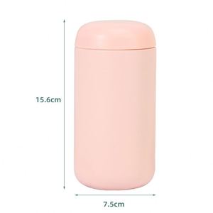 Custom logo 400ml Coffee Tumbler with Ceramic Interior and Splash Guard Vacuum Insulated Stainless Steel Travel Coffee Mug - Product Image 2