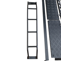 Porte-bagages de toit robuste en aluminium pour Mercedes Classe G W464 G500 G63, panier de chargement en tôle diamantée avec déflecteur de vent, style expédition