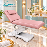 Fauteuil de beauté électrique, lit facial, dossier réglable en hauteur, télécommande filaire, capacité de charge de 200 kg, pour salon de beauté, spa, table de massage