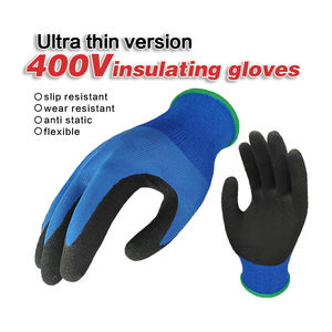Ucuz <span class=keywords><strong>Ultra</strong></span> ince nitril elektrik alçak gerilim emniyet elektrikçi eldiven iş için 400V Insultating eldiven - Product Image 2