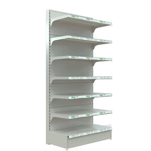 Étagère en verre sur mesure, étagères de supermarché, cadre en aluminium, présentoir de luxe pour la vente au détail de montres et de bijoux - Product Image 1