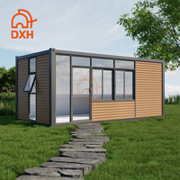 DXH Vente en gros Maison en kit de maisons préfabriquées personnalisées en conteneur à cadre de base modulaire