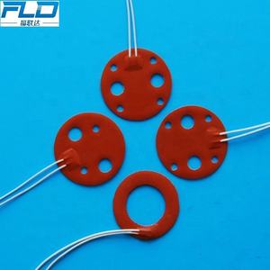 Elektrikli araç aküsü ısıtıcı silikon ısıtıcı yapıştırıcı ile 200x300mm 12v 200w, 100k termistör silikon ısıtıcılı battaniye - Product Image 2