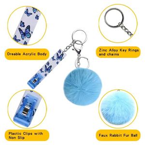 Niedriger Preis Acryl Card Puller Schlüssel bund Hersteller Benutzer definierte Kunststoff Frauen Kreditkarte Grabber für lange Nägel - Product Image 4