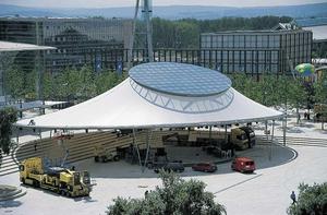 Inflatable trung tâm giải trí màng màng không khí ngoài trời tổ chức sự kiện không gian hỗ trợ vải cấu trúc xây dựng - Product Image 2