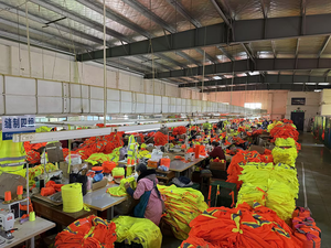 Chaleco de Seguridad Duradero de Alta Visibilidad Rosun ANSI Clase 3 con Cinta Reflectante de 5 cm y Logotipo Personalizado para Trabajadores de la Construcción - Product Image 6