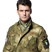 Écharpe tactique camouflage pour hommes, coupe-vent, anti-poussière, respirante, en maille carrée, cache-cou multifonctionnel pour l'extérieur