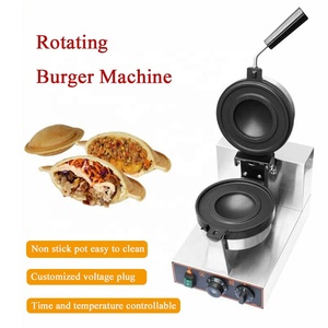 Máquina para Hacer Hamburguesas y Helados Ufo Burger, Comercial, 110V 220V, Prensa para Panini, Gelato, Semlor, Paczki, Krapfen - Product Image 2