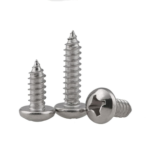 Vis autotaraudeuse à tête cylindrique cruciforme en acier inoxydable 304, métrique classe 4 M1.4-M5 - Product Image 4