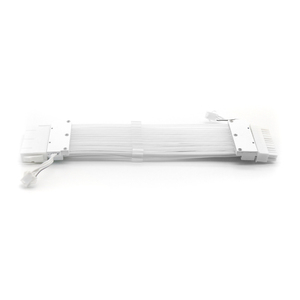 Personalizable <span class=keywords><strong>24</strong></span> <span class=keywords><strong>Pin</strong></span> <span class=keywords><strong>ATX</strong></span> <span class=keywords><strong>RGB</strong></span> PC Cooler Extension Cable Kit 16AWG 5V 3Pin Synchronized PSU Cable Fuente de alimentación Cable con funda Stock - Product Image 2