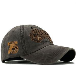 Casquette de baseball en denim délavé vintage 1969 |   Casquette <span class=keywords><strong>Snapback</strong></span> Sportive Unisexe avec Broderie Lettres et Points Effet Vieilli – Chapeau de Soleil Tendance - Product Image 3