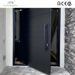 <span class=keywords><strong>Porte</strong></span> pivotante en verre double vitrage de qualité commerciale, <span class=keywords><strong>prix</strong></span> <span class=keywords><strong>d</strong></span>'usine MULTISHADES, <span class=keywords><strong>entrée</strong></span> principale, <span class=keywords><strong>sécurité</strong></span> - Product Image 1