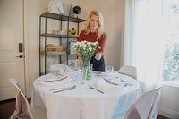 Nappe ronde ou carrée de 70 pouces, résistante aux taches et aux plis, lavable à l'eau