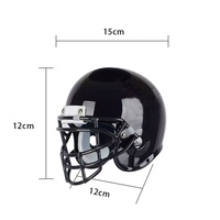 Support de Présentation Rotatif à Lévitation Magnétique avec Lumière LED, Mini Porte-Casque de Football Américain pour Décoration de Bureau
