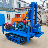 Machine de forage hydraulique rotative pour puits d'eau avec alimentation rapide pour forage profond