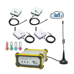 4 Conjuntos de Sensores Inalámbricos de Temperatura por Ondas de Radio para Monitoreo Agrícola Inteligente en Invernaderos - Product Image 1