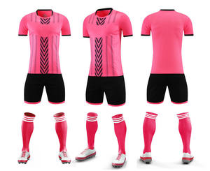 Tenue de football rétro classique respirante, anti-transpiration, séchage rapide, antibactérienne, manches courtes, unisexe adulte pour les matchs de club - Product Image 3