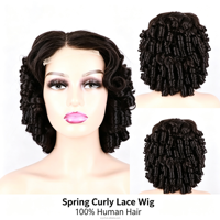 Perruque sans colle 4x4 HD transparente en cheveux humains vierges Remy, ondulations lâches, 16-28 pouces, bonnet élastique, sangle réglable, livraison directe