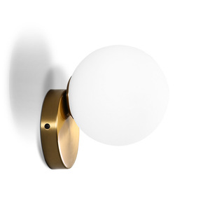 Miệng thổi vít Opal Trắng G9 Frosted Glass bóng tường ánh sáng đèn bóng râm với G9 chủ đề nội bộ - Product Image 2