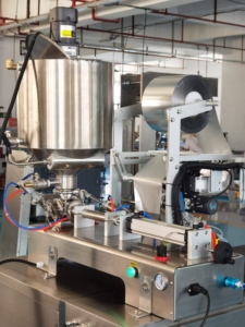 Máquina Envasadora Vertical Automática para Bolsitas de Champú, Loción y Líquidos, para Llenar Bolsas con Líquidos, Champú para Hoteles - Product Image 6