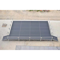 Scène modulaire portable en aluminium pas chère 4*8 pieds