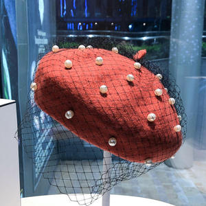 Sombrero de Pescador de Malla con Diamantes Brillantes para Mujer, Estilo Otoño/Invierno, con Cristales, para Sesiones de Fotos, con Diseño Recortado - Product Image 4