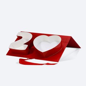 Cajas de Regalo Rojas Populares con Forma de Corazón para el Día de San Valentín, Idea de Regalo para Novia - Product Image 2