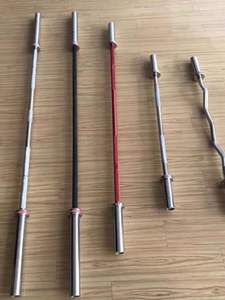 معدات رياضية عالية الجودة متينة من الصلب المنحني الحديد المنافسة لرفع الأثقال الأوزان الحرة - Product Image 2