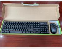 Prix promotionnel SZADP 2.4G pratique clavier d'ordinateur et souris plastique ABS pour ordinateur portable de bureau facile à utiliser