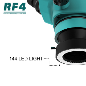 Rf4 RF7050-PO4 स्टीरियो दूरबीन माइक्रोस्कोप 7-50x पो4 पैड इलेक्ट्रॉनिक फोन मरम्मत माइक्रोस्कोप - Product Image 3
